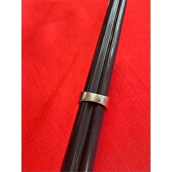 Silver Tone Cubic Zirconia Rhinestone Ring Size 6 - Picture 4 of 7